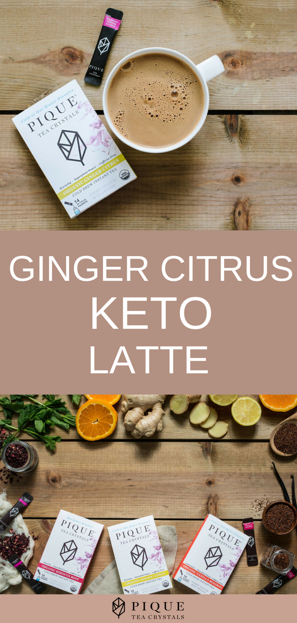 Ginger Citrus Keto Latte