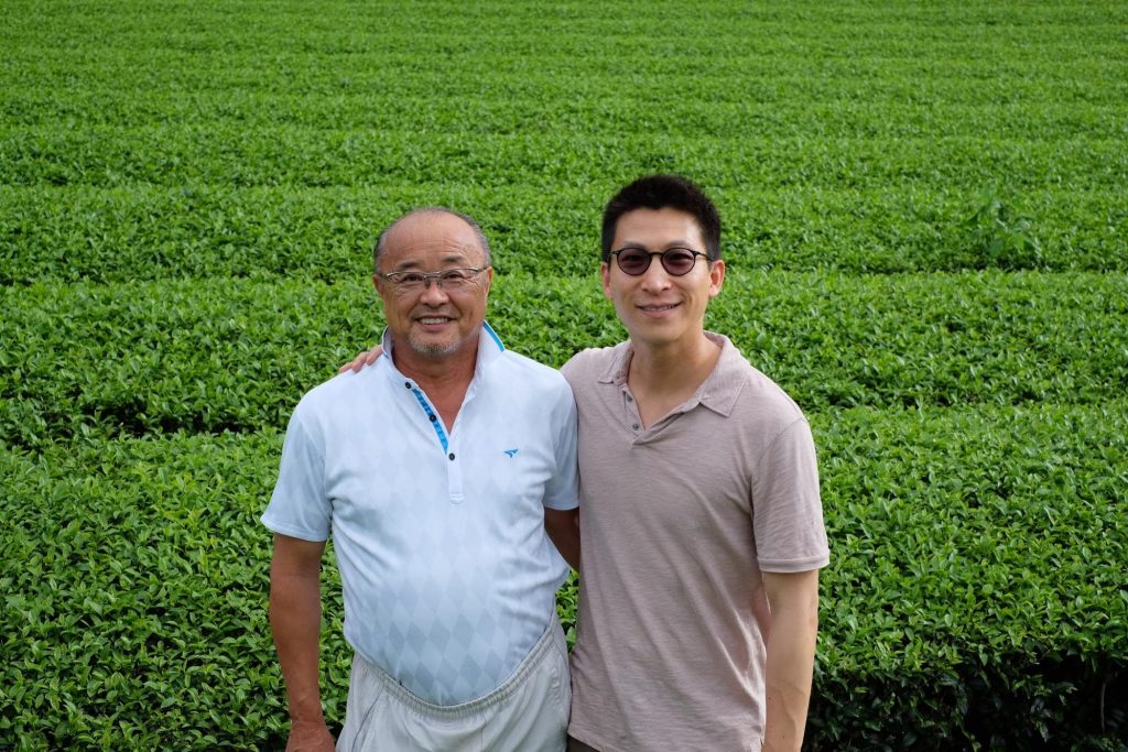 A photo of my visit to the matcha green tea producing regions of Japan and China