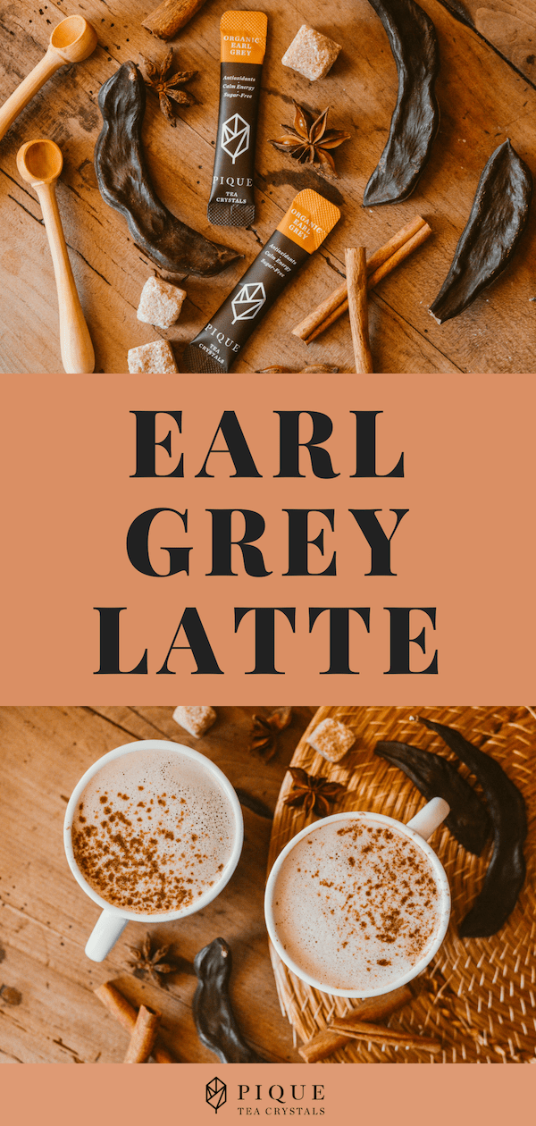 Earl Grey Chai Latte with Carob