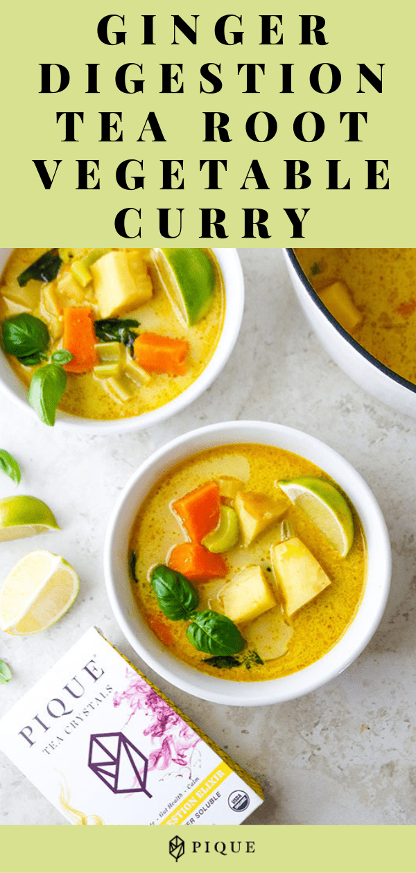 Ginger Digestion Tea Root Vegetable Curry Pinterest