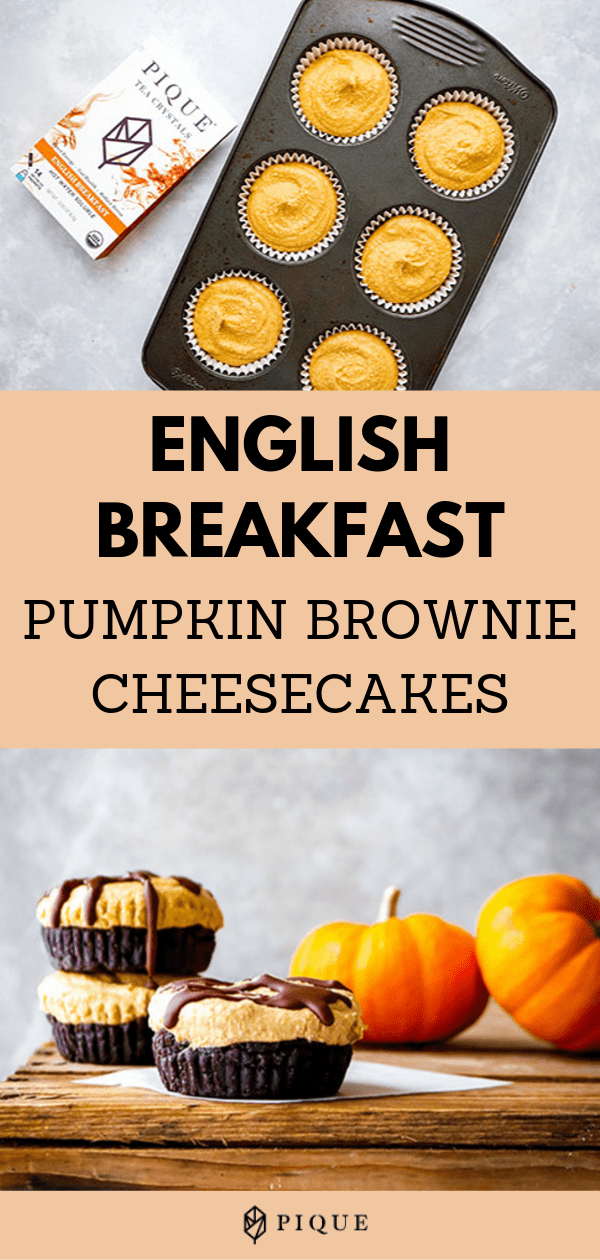 English Breakfast Pumpkin Brownie Cheesecakes Pinterest