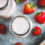 Strawberry Hibiscus Yogurt Smoothie Main