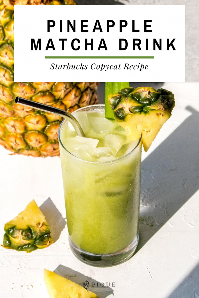 Pineapple Matcha Drink | Pique Blog