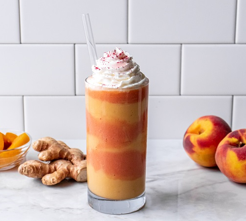 Peach Ginger Frappuccino | Pique Blog