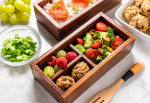Pique Bento Box with Energy Bites