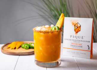 Spicy Ginger Mango Mocktail